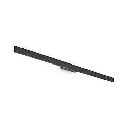 Applique Da Parete Contemporaneo Linea Alluminio Grigio Led 23W 3000K Ip54