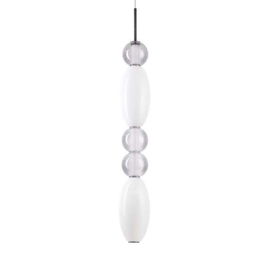 Lampadario A Sospensione Contemporaneo Lumiere Metallo Nero Led 39W 3000K Ip20 314174