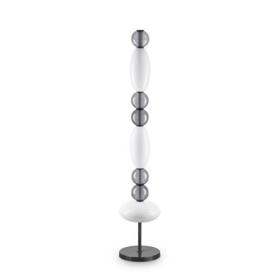 Piantana Da Terra Contemporanea Lumiere Metallo Nero Led 58W 3000K Ip20 314198