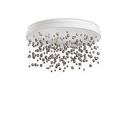 Plafoniera Contemporanea Armony Metallo Bianco Led Integrato 77W 3000K Ip20