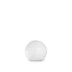 Piantana Contemporaneo Sole Acrilico Bianco 1 Luce E27 60W Ip65
