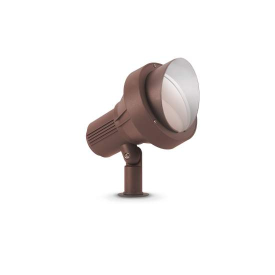 Spot Contemporaneo Terra Alluminio Coffee 1 Luce E27 42W Ip65 321622