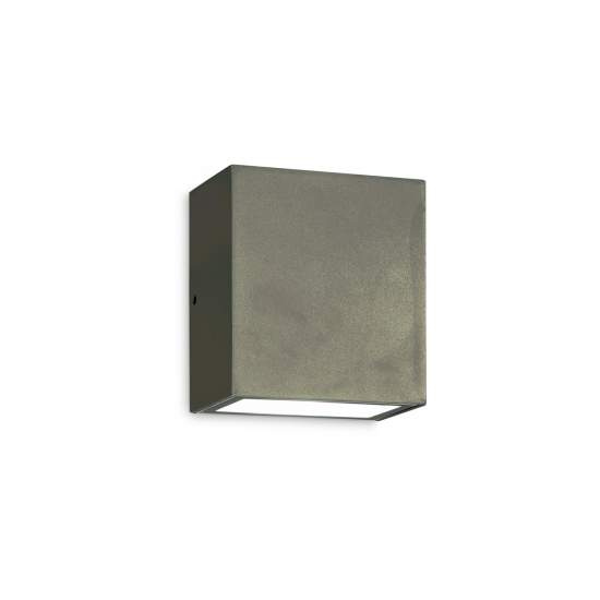 Applique Da Parete Contemporanea Argo Alluminio Grigio Led 6W 3000K Ip65 321646