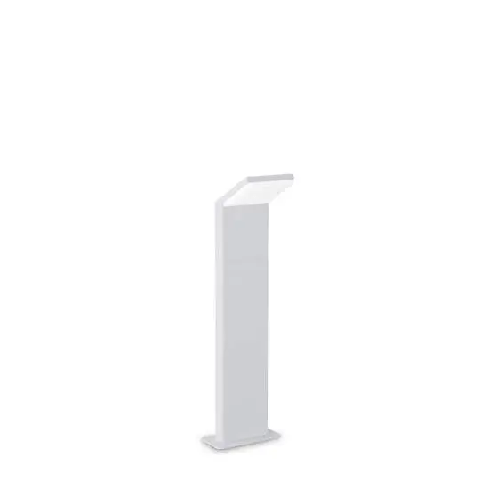 Lampione Da Giardino LED Moderno 8W, Altezza 1 Metro, Inclinazione Regolabile, IP54 – Bianco