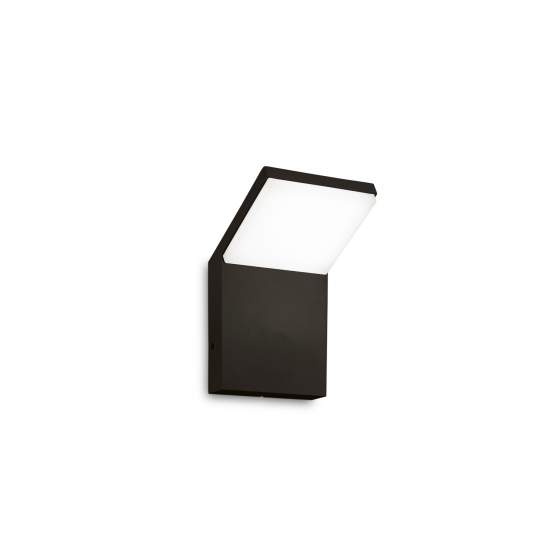 Applique Da Parete Contemporaneo Style Alluminio Nero Led 9W 4000K Ip54 322629