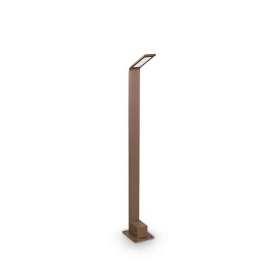 Paletto Contemporaneo Agos Alluminio Coffee Led 6,5W 3000K Ip54 326726