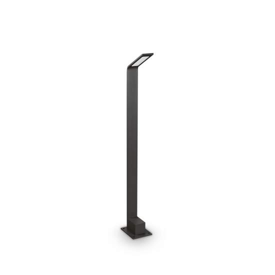 Paletto Contemporaneo Agos Alluminio Nero Led 6,5W 3000K Ip54 326733
