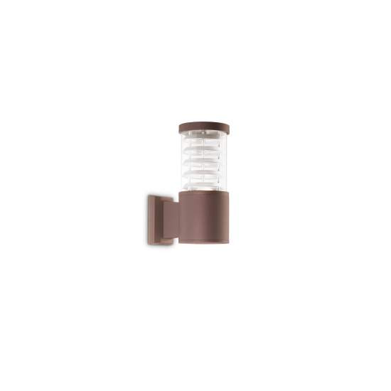 Applique Da Parete Contemporaneo Tronco Alluminio Coffee E27 42W Ip44 326962