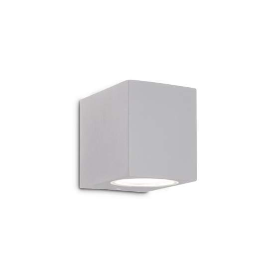 Applique Da Parete Contemporaneo Up Alluminio Grigio 1 Luce G9 15W Ip44 326986