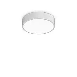 Plafoniera Contemporanea Ray Metallo Bianco Led Integrato 13W 3000K Ip44