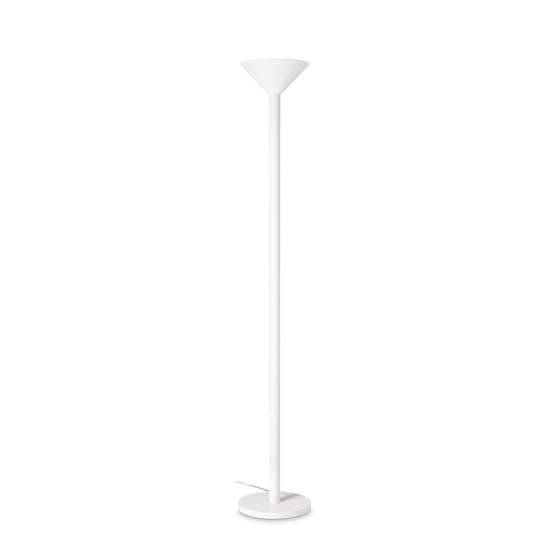 Piantana Da Terra Contemporanea Mix Metallo Bianco 1 Luce E27 42W Ip20 328164