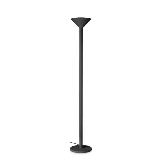 Piantana Da Terra Contemporanea Mix Metallo Nero 1 Luce E27 42W Ip20 328171
