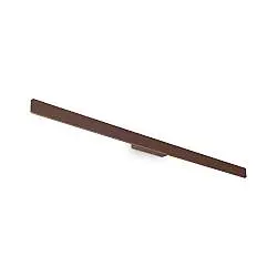 Applique Da Parete Contemporaneo Linea Alluminio Coffee Led 23W 3000K Ip54