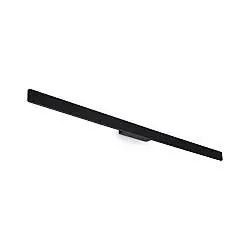 Applique Da Parete Contemporaneo Linea Alluminio Nero Led 23W 3000K Ip54