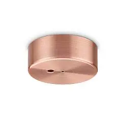 Rosone Contemporaneo Metallo Rame 1 Luce