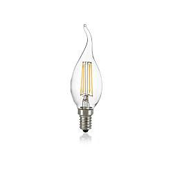 10 Lampadine Led Colpo Di Vento E14 4 Watt 4000K 450 Lm Trasparente 10 Lampadine Led Colpo Di Vento E14 4 Watt 4000K 450 Lm Trasparente