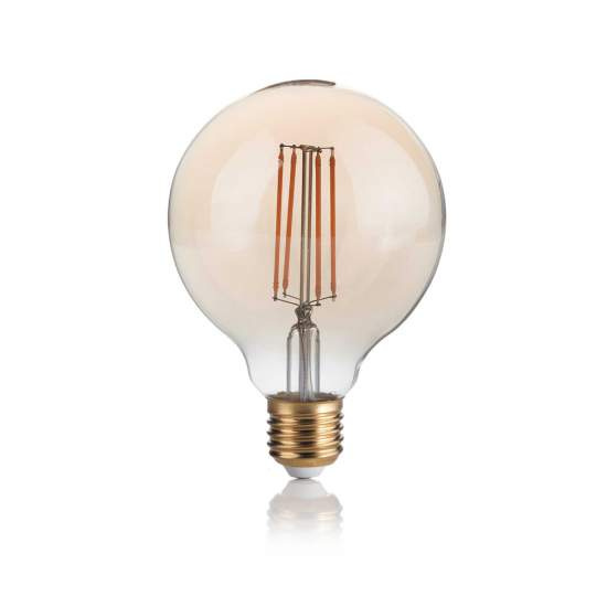 10 Lampadine Led Globo Small D95 E27 4 Watt 2200 K Dimm 300 Lm Vintage Ambra | Lampadine | Luce Art Shop 10 Lampadine Led Globo Small D95 E27 4 Watt 2200 K Dimm 300 Lm Vintage Ambra | Ideal Lux