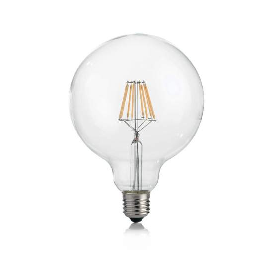 10 Lampadine Led Globo D125 E27 8 Watt 3000 K 860 Lm Cri 90 Trasparente | Lampadine | Luce Art Shop 10 Lampadine Led Globo D125 E27 8 Watt 3000 K 860 Lm Cri 90 Trasparente | Ideal Lux