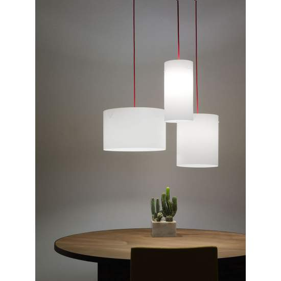 Sospensione Moderna 1 Luce Decolight Xxl In Polilux Bianco Made In Italy | Lampadari e Sospensioni | Luce Art Shop Sospensione Moderna 1 Luce Decolight Xxl In Polilux Bianco Made In Italy | Linea Zero