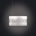 Sospensione Ovale Amanda 3 Luci In Polilux Bianco D60 Made In Italy | Lampadari e Sospensioni | Luce Art Shop Sospensione Ovale Amanda 3 Luci In Polilux Bianco D60 Made In Italy | Linea Zero
