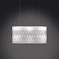 Sospensione Ovale Amanda 6 Luci In Polilux Bianco D90 Made In Italy | Lampadari e Sospensioni | Luce Art Shop Sospensione Ovale Amanda 6 Luci In Polilux Bianco D90 Made In Italy | Linea Zero
