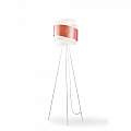 Lampada Da Terra Treppiedi 1 Luce Bea In Polilux Rame D40 Made In Italy | Linea Zero
