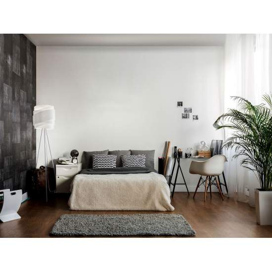 Lampada Da Terra Treppiedi 1 Luce Bea In Polilux Bianco D40 Made In Italy | Linea Zero