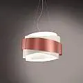 Sospensione Moderna 5 Luci Bea In Polilux Rame D80 Made In Italy | Linea Zero