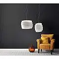 Sospensione Moderna 1 Luce Bea In Polilux Bianco D40 Made In Italy | Lampadari e Sospensioni | Luce Art Shop Sospensione Moderna 1 Luce Bea In Polilux Bianco D40 Made In Italy | Linea Zero