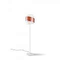 Lampada Da Terra Moderna 1 Luce Bea In Polilux Rame D40 Made In Italy | Linea Zero