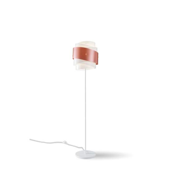 Lampada Da Terra Moderna 1 Luce Bea In Polilux Rame D40 Made In Italy | Linea Zero