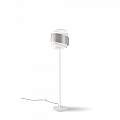Lampada Da Terra Moderna 1 Luce Bea In Polilux Silver D40 Made In Italy | Linea Zero