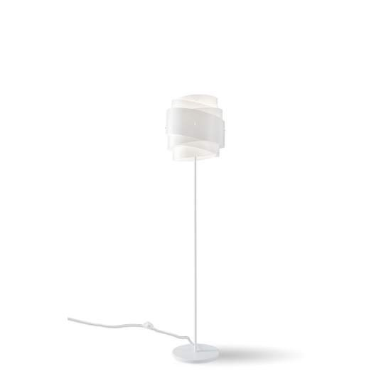 Lampada Da Terra Moderna 1 Luce Bea In Polilux Bianco D40 Made In Italy | Piantane - Lampade da Terra | Luce Art Shop Lampada Da Terra Moderna 1 Luce Bea In Polilux Bianco D40 Made In Italy | Linea Zero