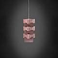Sospensione Moderna 1 Luce Building In Polilux Rosa Metallico D36 Made In Italy | Lampadari e Sospensioni | Luce Art Shop Sospensione Moderna 1 Luce Building In Polilux Rosa Metallico D36 Made In Italy | Linea Zero