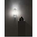Applique Moderna A 1 Luce Calle In Polilux Bianco Made In Italy | Linea Zero