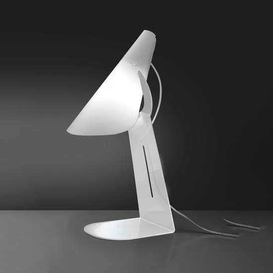 Applique Moderna 1 Luce Calle In Polilux Satinato Made In Italy | Linea Zero
