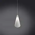 Sospensione Moderna A 1 Luce Calle In Polilux Bianco Made In Italy | Lampadari e Sospensioni | Luce Art Shop Sospensione Moderna A 1 Luce Calle In Polilux Bianco Made In Italy | Linea Zero