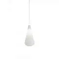 Sospensione Moderna A 1 Luce Calle In Polilux Bianco Made In Italy | Lampadari e Sospensioni | Luce Art Shop Sospensione Moderna A 1 Luce Calle In Polilux Bianco Made In Italy | Linea Zero