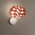 Applique Moderna 1 Luce Cloud In Polilux Rame Made In Italy | Appliques - Lampade da Parete | Luce Art Shop Applique Moderna 1 Luce Cloud In Polilux Rame Made In Italy | Linea Zero