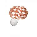 Applique Moderna 1 Luce Cloud In Polilux Rame Made In Italy | Linea Zero