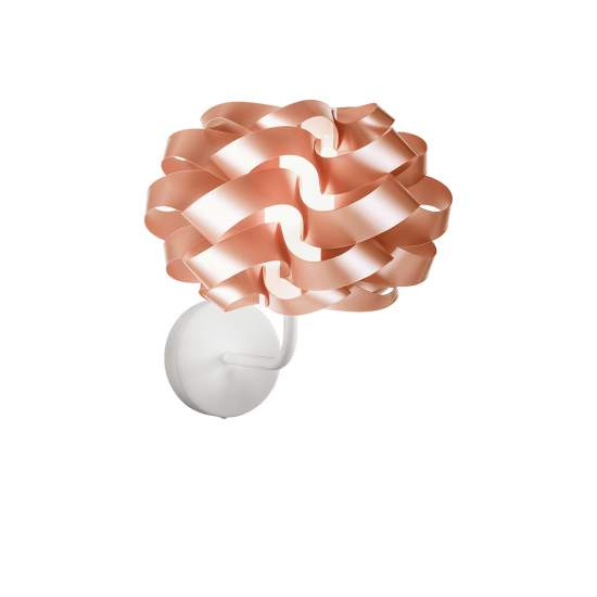 Applique Moderna 1 Luce Cloud In Polilux Rame Made In Italy | Linea Zero