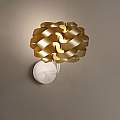 Applique Moderna 1 Luce Cloud In Polilux Oro Made In Italy | Appliques - Lampade da Parete | Luce Art Shop Applique Moderna 1 Luce Cloud In Polilux Oro Made In Italy | Linea Zero
