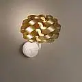 Applique Moderna 1 Luce Cloud In Polilux Oro Made In Italy | Appliques - Lampade da Parete | Luce Art Shop Applique Moderna 1 Luce Cloud In Polilux Oro Made In Italy | Linea Zero