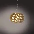 Sospensione Moderna 5 Luci Cloud D100 In Polilux Oro Made In Italy | Lampadari e Sospensioni | Luce Art Shop Sospensione Moderna 5 Luci Cloud D100 In Polilux Oro Made In Italy | Linea Zero