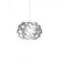 Sospensione Moderna 5 Luci Cloud D100 In Polilux Silver Made In Italy | Lampadari e Sospensioni | Luce Art Shop Sospensione Moderna 5 Luci Cloud D100 In Polilux Silver Made In Italy | Linea Zero