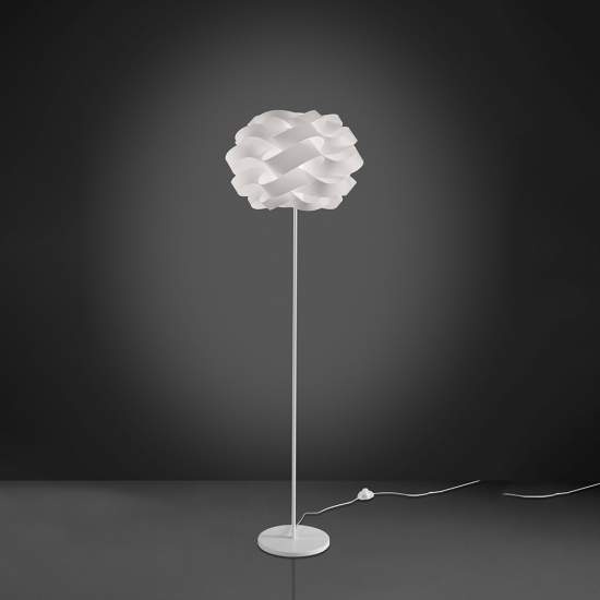 Lampada Da Terra Moderna 1 Luce Cloud In Polilux Bianco Made In Italy | Piantane - Lampade da Terra | Luce Art Shop Lampada Da Terra Moderna 1 Luce Cloud In Polilux Bianco Made In Italy | Linea Zero