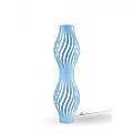 Lampada Da Terra Totem Helios 1 Luce In Polilux Blu Made In Italy | Piantane - Lampade da Terra | Luce Art Shop Lampada Da Terra Totem Helios 1 Luce In Polilux Blu Made In Italy | Linea Zero