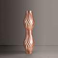 Lampada Da Terra Totem Helios 1 Luce In Polilux Rame Made In Italy | Linea Zero