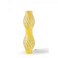 Lampada Da Terra Totem Helios 1 Luce In Polilux Ocra Made In Italy | Linea Zero