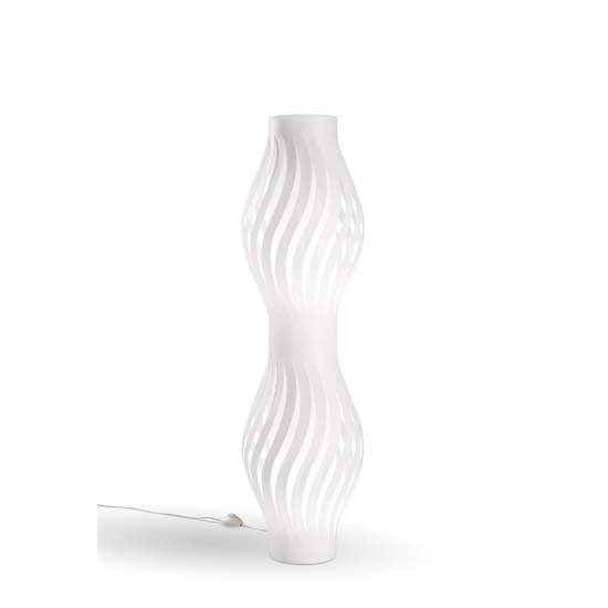 Lampada Da Terra Totem Helios 1 Luce In Polilux Bianco Made In Italy | Piantane - Lampade da Terra | Luce Art Shop Lampada Da Terra Totem Helios 1 Luce In Polilux Bianco Made In Italy | Linea Zero